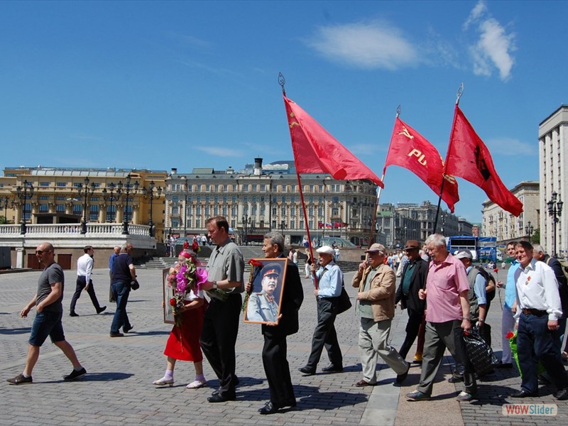 Manifestants nostalgiques